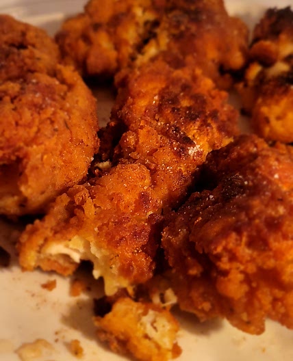 Crispy fried chicken