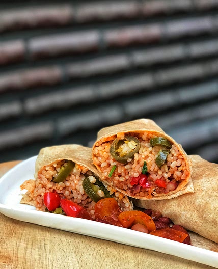 Sprout Veggie Fajita Burrito