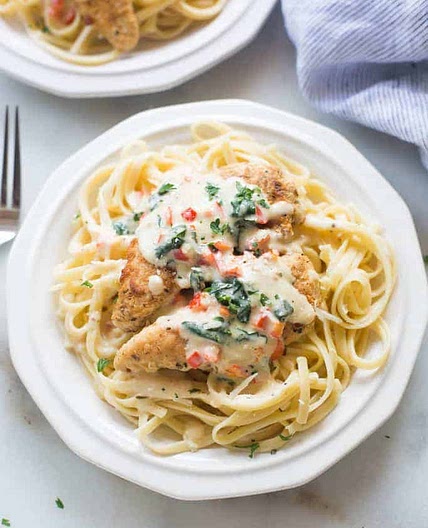 Tuscan Chicken Pasta