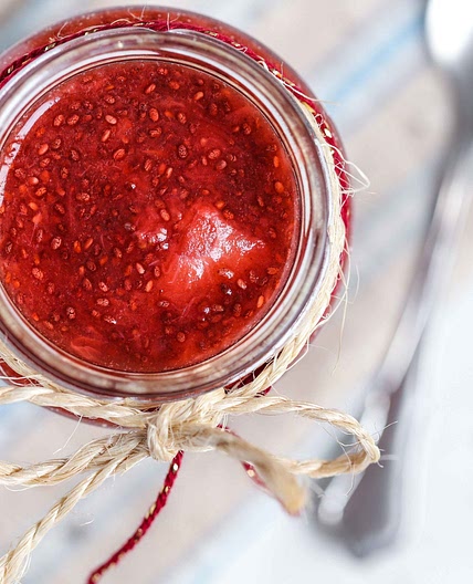 Strawberry And Chia Seed Jam