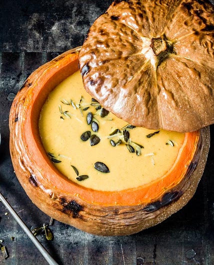 Kürbiscremesuppe