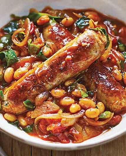 Sausage and bean stew