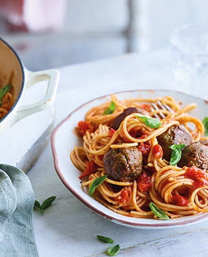 Meatballs with tomato sauce