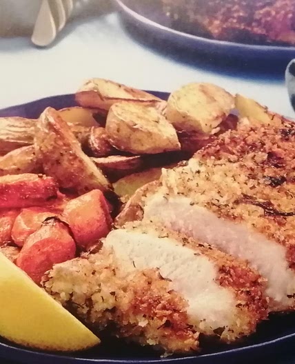 Panko Ranch Pork Chops