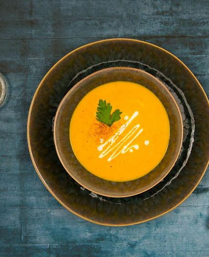 Vellutata di zucca all'Amaretto
