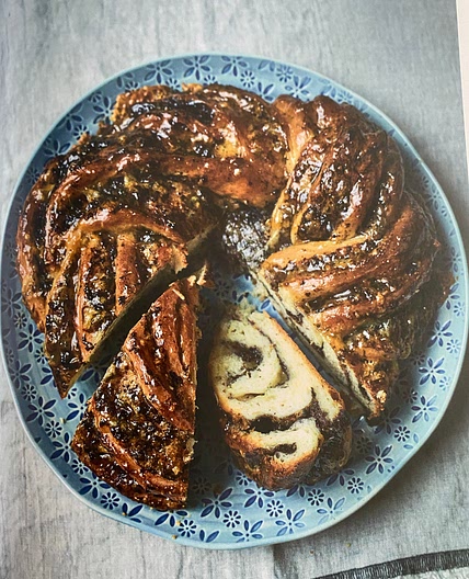 Kroonbrood met olijf en rozemarijn