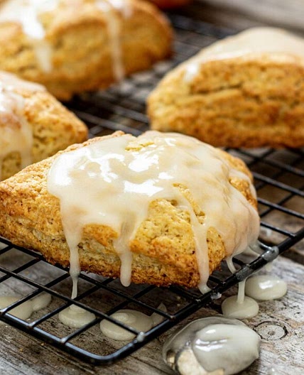 Homemade Scones with Orange and Cardamom