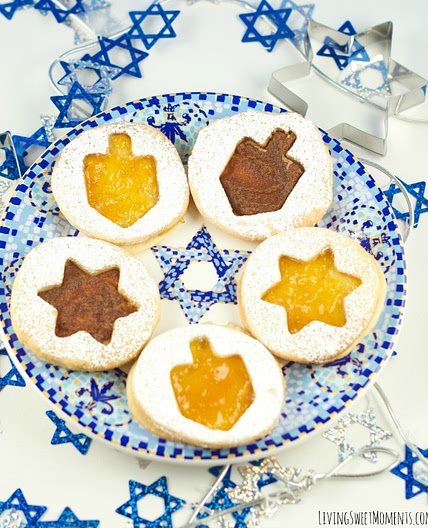 Hanukkah Jelly Cookie Recipe