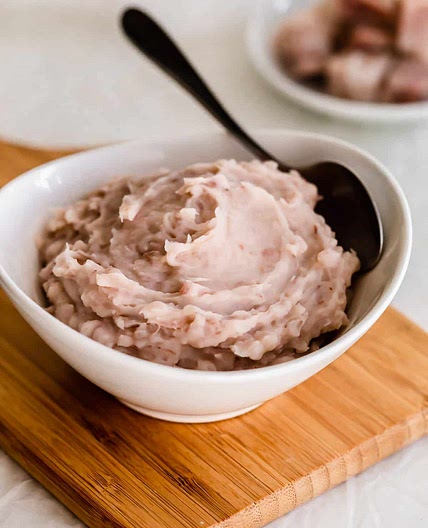 Homemade Taro Paste