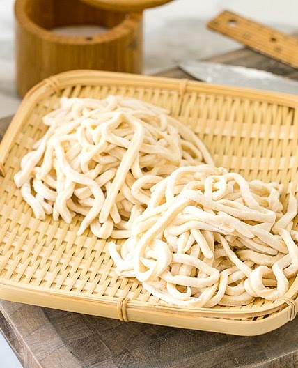 Homemade Udon Noodles