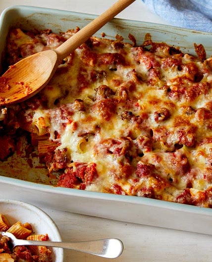 Sausage & Rigatoni Casserole
