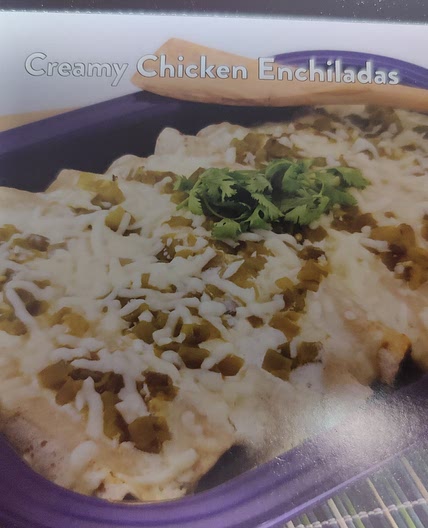 Creamy Chicken Enchiladas