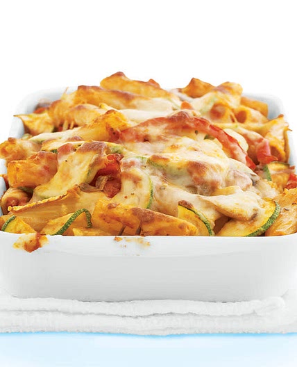 Tuscan Vegetarian Baked Ziti