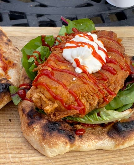 Pizza Chicken Burgers