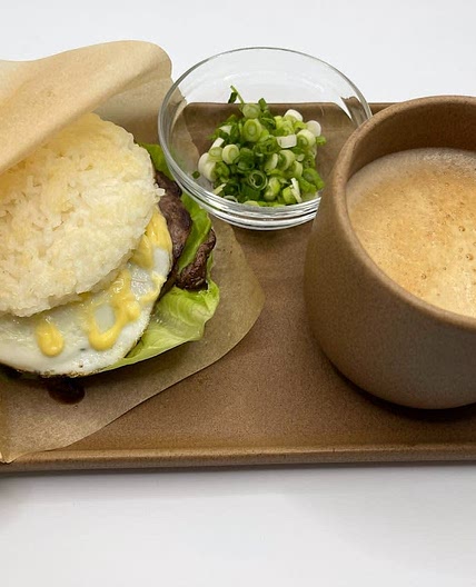 Black Truffle Rice Burger