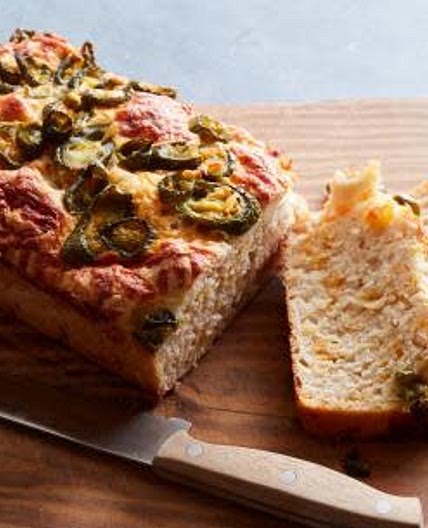 Jalapeno-Cheddar Beer Cheese Bread