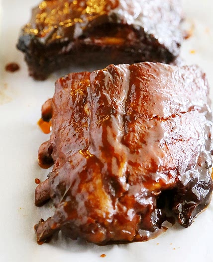 Slow Cooker Root Beer Baby Back Ribs