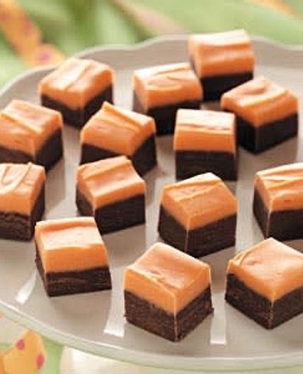 Halloween Layered Fudge