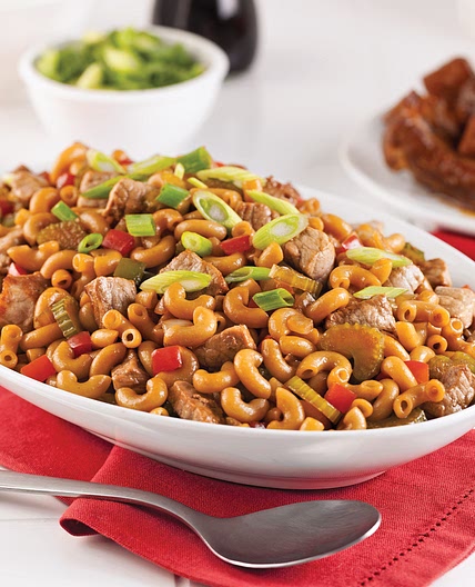 Macaroni chinois au porc