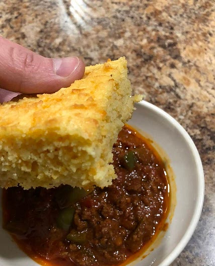 Keto Bread CornBread-Hold-The-Corn (The consistency of Cornbread and great to go with chili)