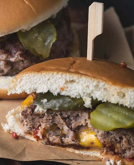 Bison Burger Juicy Lucy