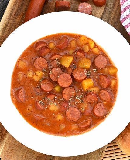 Erdäpfelgulasch