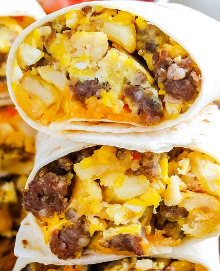Breakfast Burritos Recipe