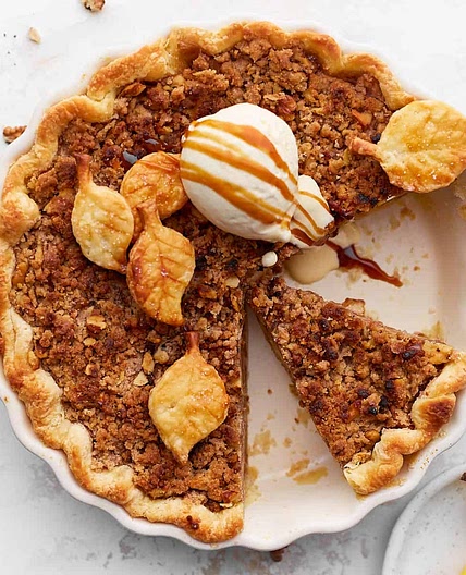 Apple Crumble Pie