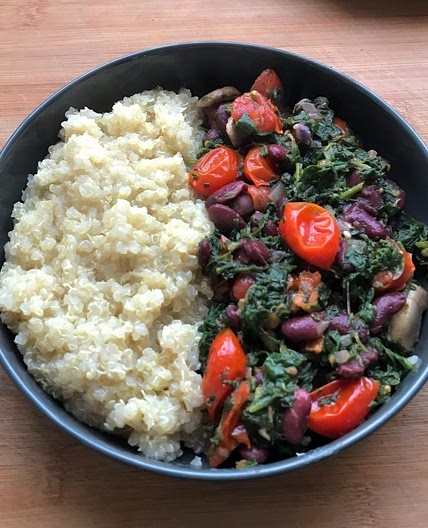 Bean- and Spinach Stew