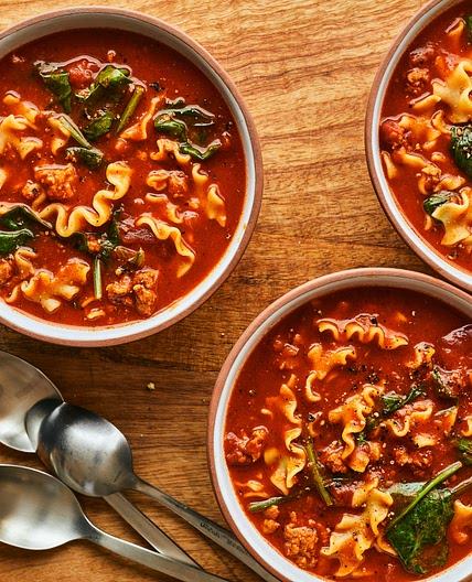 Soupe-lasagne tout-en-un