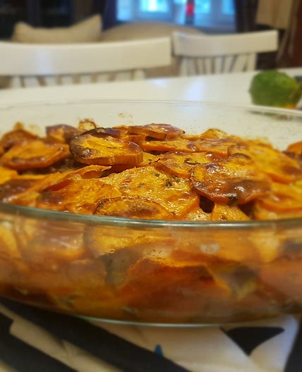 Sweet potato moussaka