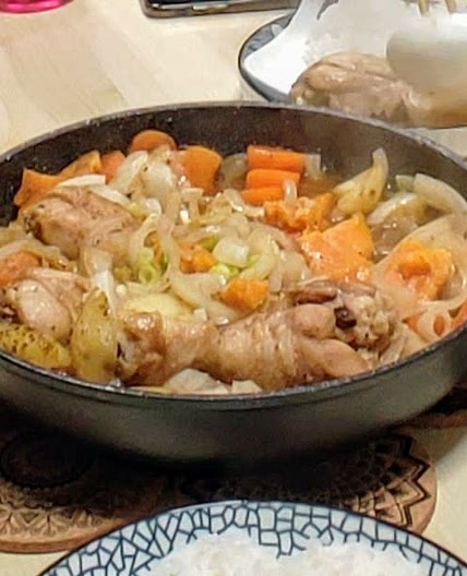 korean braised chicken (10/10/2021)