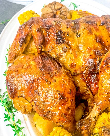 Garlic Herb Roasted Chicken