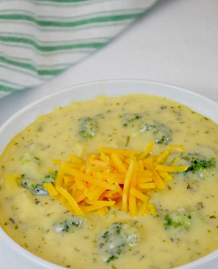 Keto Broccoli Cheddar Soup
