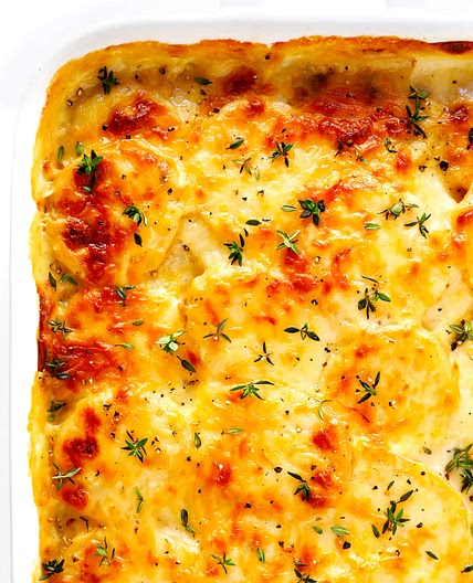 Cheesy Scalloped Potatoes (Lynda's version)