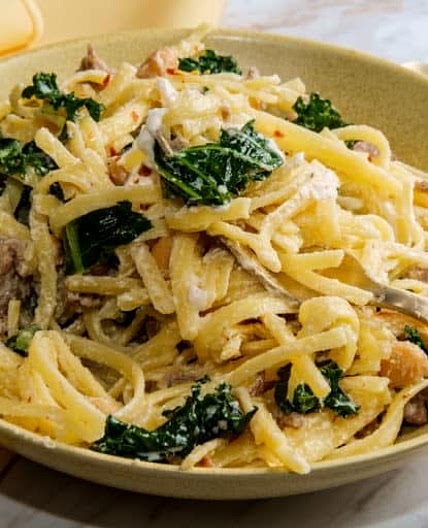 Vegan Lemon “Ricotta” pasta
