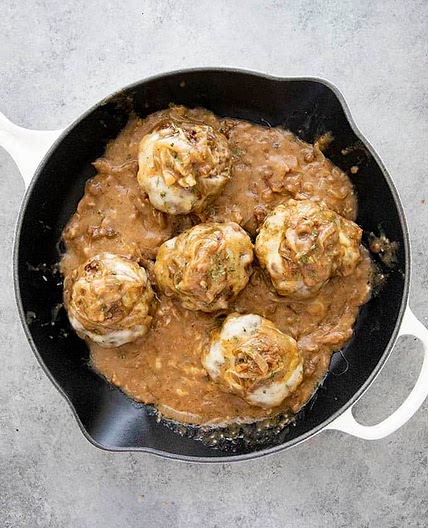 FRENCH ONION SALISBURY STEAK
