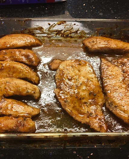 Baked Honey Mustard Chicken