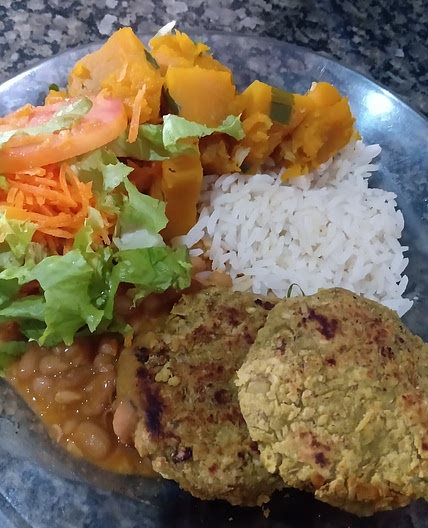 Hambúrguer de lentilha