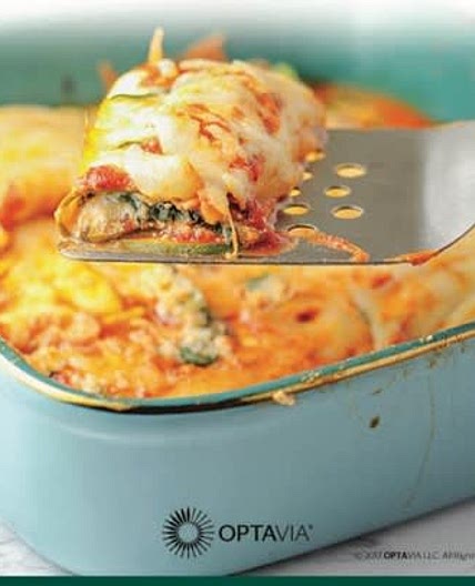 Zucchini Spinach Manicotti