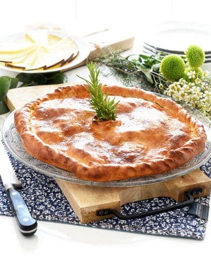 Empanada de xoubas o sardinas