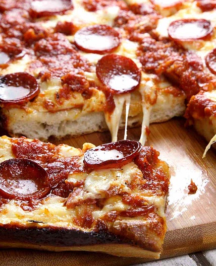 Detroit-Style Pan Pizza Recipe