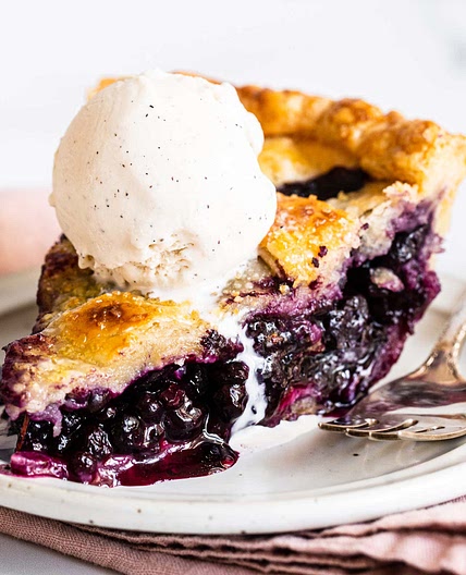 Homemade Blueberry Pie Recipe