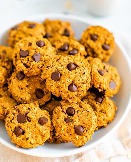 Pumpkin Oatmeal Cookies