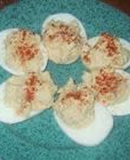 Salmon Deviled Eggs With Homemade Mayonnaise       