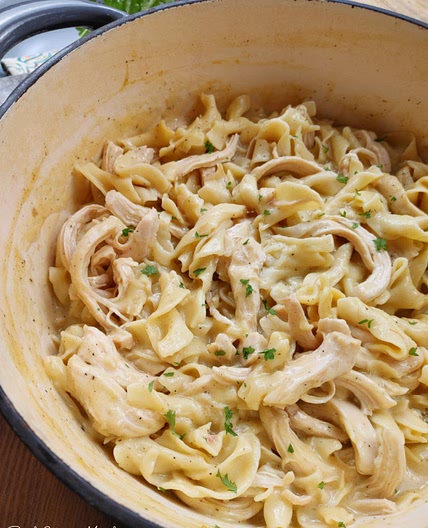 Chicken & Noodles (Stove-Top or Crock Pot)