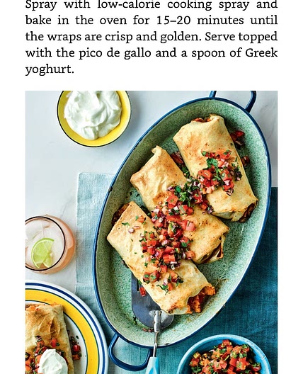 Baked chimichanga