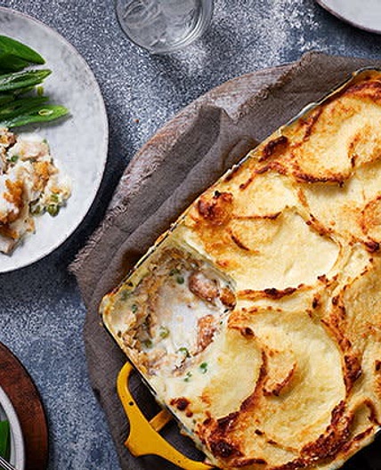 Fish finger pie