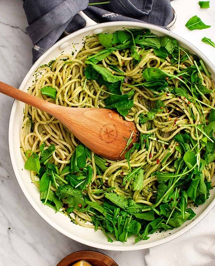 Easy Pesto Pasta