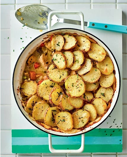 Creamy Chicken & Tarragon Hotpot